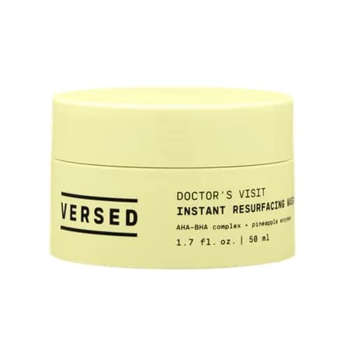 Versed Doctor’s Visit Instant Resurfacing Face Mask - AHA, BHA & Enzyme Exfoliating Mask | Brightening, Moisturizing, Vegan (1.7 fl oz) thumbnail 1