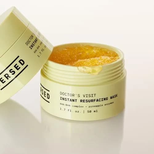 Versed Doctor’s Visit Instant Resurfacing Face Mask - AHA, BHA & Enzyme Exfoliating Mask | Brightening, Moisturizing, Vegan (1.7 fl oz) thumbnail 2