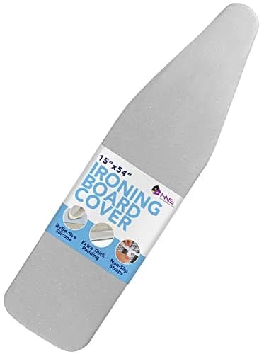 HOLDN’ STORAGE Ironing Board Cover 15 x 54 | Silicone-Coated, Scorch-Resistant, Tightly Fitted thumbnail 1