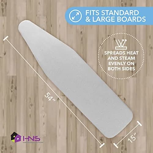 HOLDN’ STORAGE Ironing Board Cover 15 x 54 | Silicone-Coated, Scorch-Resistant, Tightly Fitted thumbnail 3