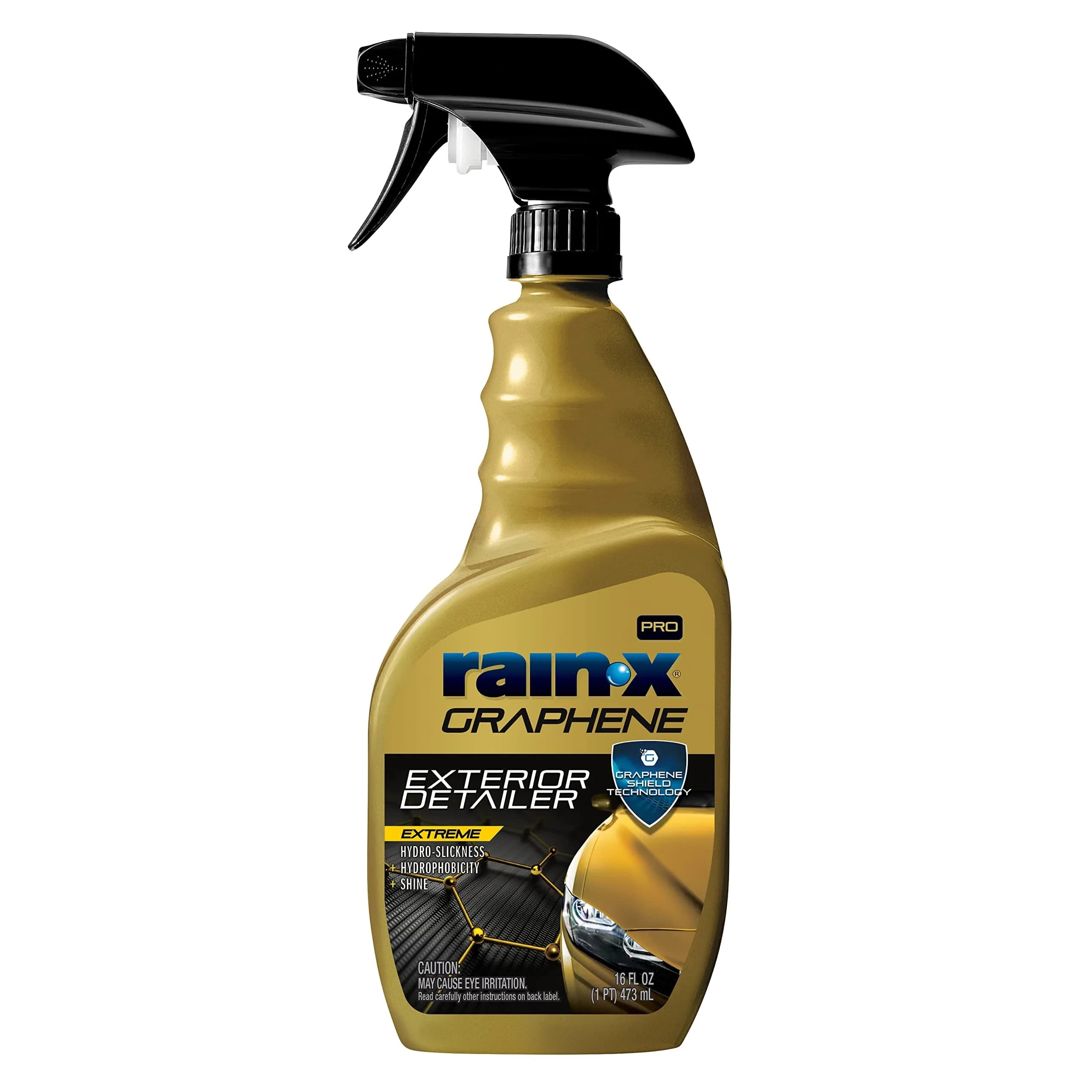 Rain-X PRO Graphene Exterior Detailer Spray 473ml (16 Fl Oz) | Advanced Graphene Shield for Gloss and Protection