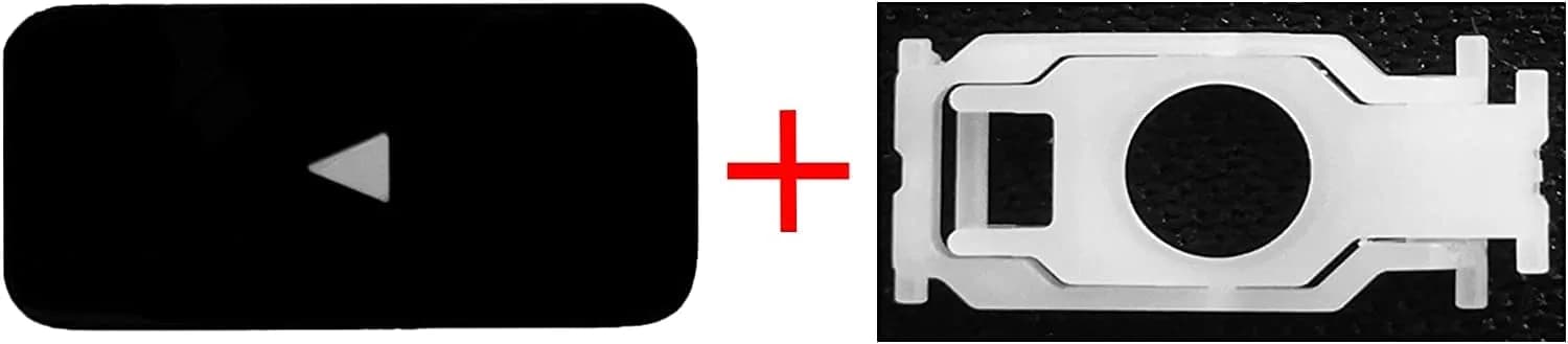 Bfenown Left Arrow Keycap and Hinge for MacBook Pro/Air 2019-2022 Models | Black Plastic Replacement Part - view 6