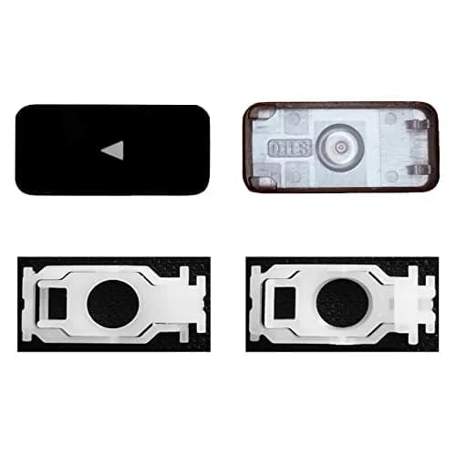 Bfenown Left Arrow Keycap and Hinge for MacBook Pro/Air 2019-2022 Models | Black Plastic Replacement Part thumbnail 1