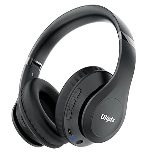 Uliptz Over-Ear Bluetooth Headphones | 65 Hours Playtime, HiFi Stereo, 6 EQ Modes, Built-in Mic thumbnail 1