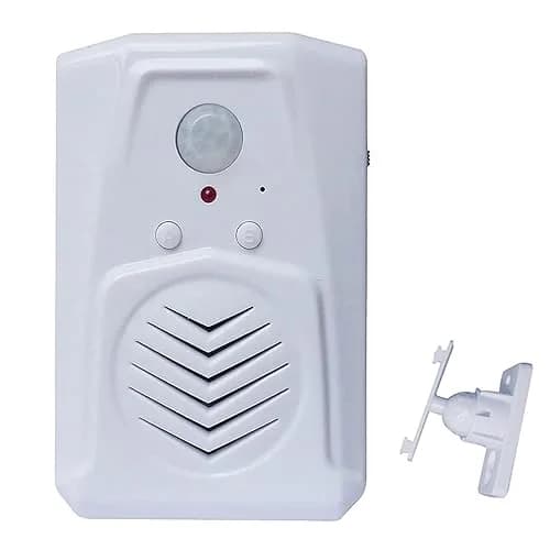 XYszpcgs PIR Motion Sensor Activated Sound Player Speaker with USB Cable, Download MP3 Audio Files (White, 70g) thumbnail 9