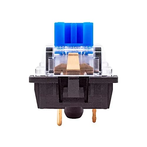 OUTEMU Blue Switches for Mechanical Keyboard, 3-pin Clicky&Tactile Dustproof, 32-Pack | Tactile Feel & Crisp Sound thumbnail 3