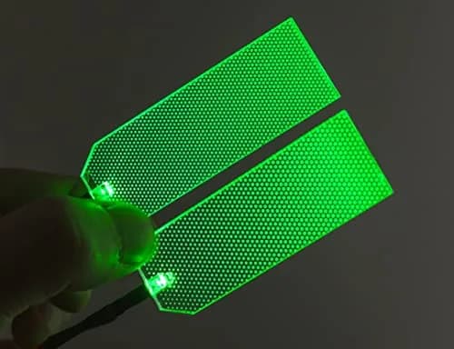 mlnyitus LED Helmet Light Kit Green | 32cm (12.6 in) Wire, Battery Powered thumbnail 4