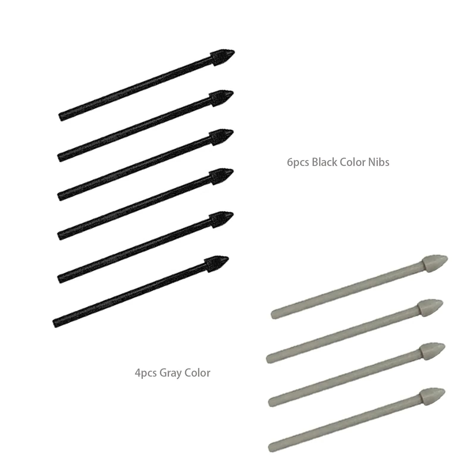 GNLKYZWV Stylus Pen Nibs for Samsung Galaxy Tab S6/S7, S6 Lite (Black/Gray) | Replacement S Pen Tips - view 2