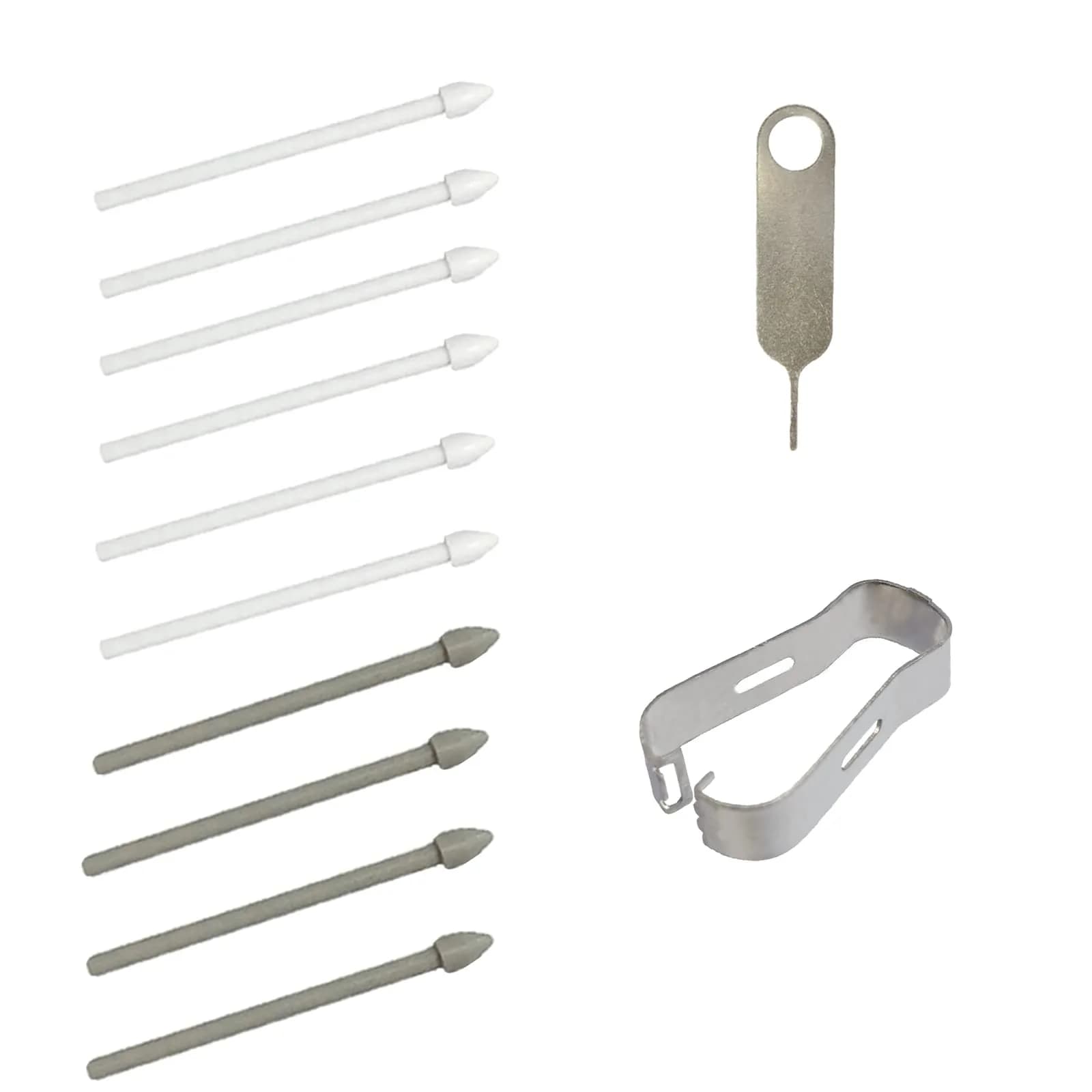 GNLKYZWV White S Pen Nibs Replacement (5+5 pcs Set) | For Samsung Galaxy Tab S7/S7 Plus Stylus Pen - view 2