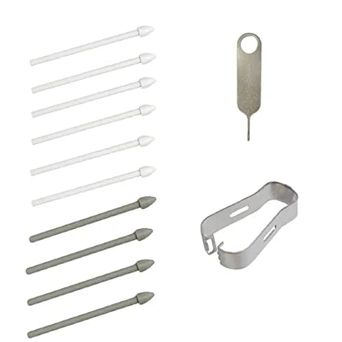 GNLKYZWV White S Pen Nibs Replacement (5+5 pcs Set) | For Samsung Galaxy Tab S7/S7 Plus Stylus Pen thumbnail 2