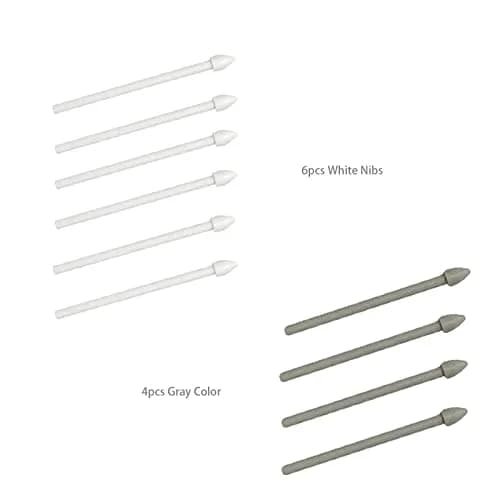 GNLKYZWV White S Pen Nibs Replacement (5+5 pcs Set) | For Samsung Galaxy Tab S7/S7 Plus Stylus Pen thumbnail 3