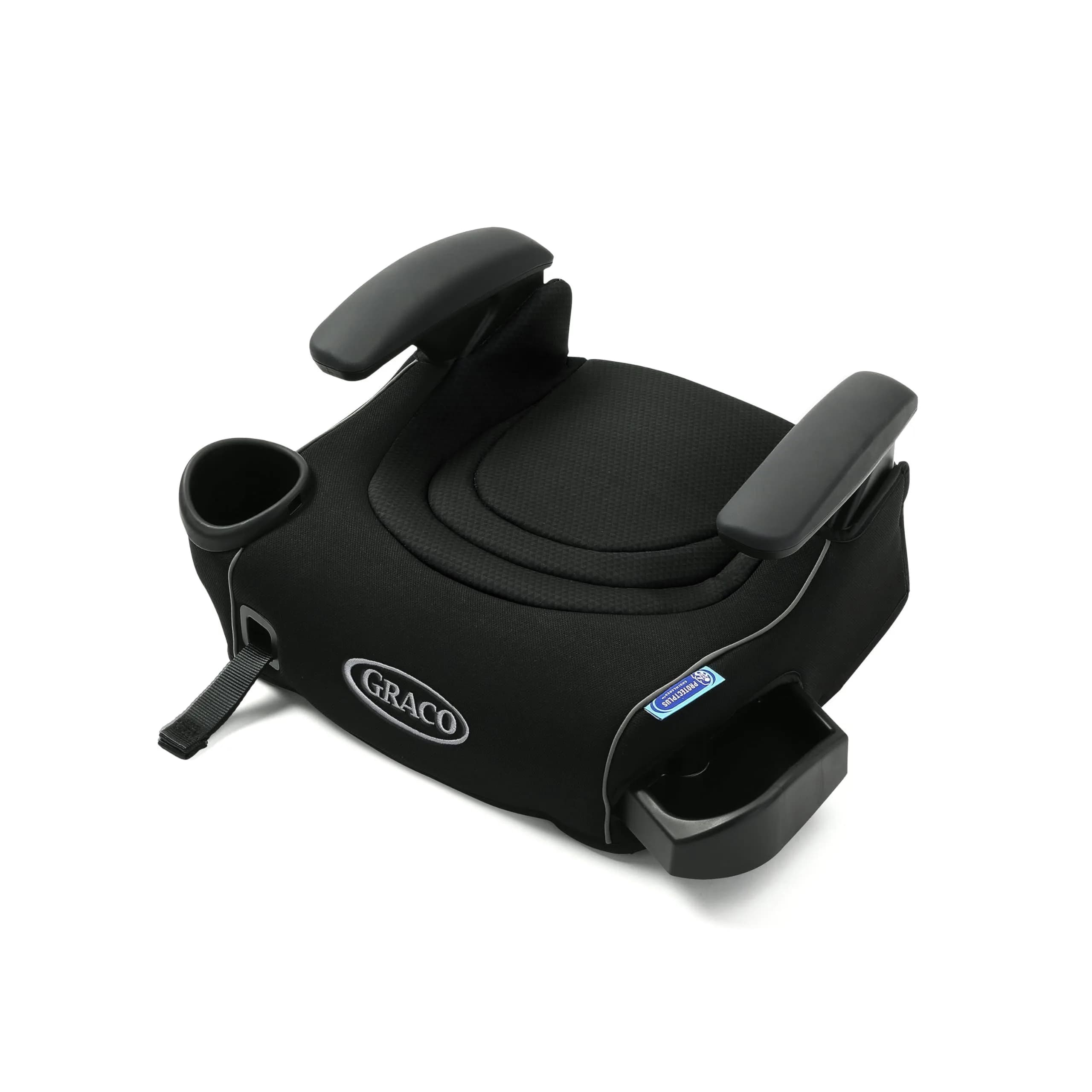 Graco TurboBooster LX Backless Booster with LATCH 17 in L x 17.5 in W x 8 in H | Secure Fit for Big Kids 40-100 lb — Rio