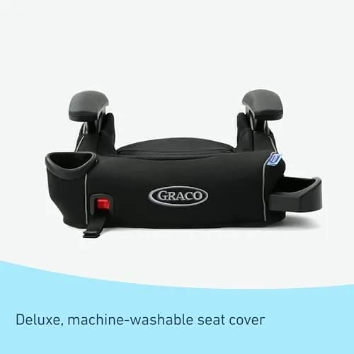 Graco TurboBooster LX Backless Booster with LATCH 17 in L x 17.5 in W x 8 in H | Secure Fit for Big Kids 40-100 lb thumbnail 3