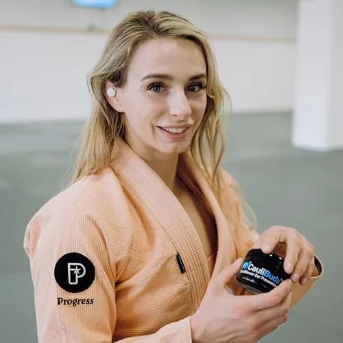 CauliBuds Cauliflower Ear Magnets, Silicone Compression Kit with Multiple Magnet Sizes for BJJ, Wrestling, MMA & Rugby, Use After Ear Draining (Pink) | Discreet, Non-Invasive Ear Recovery Solution thumbnail 3