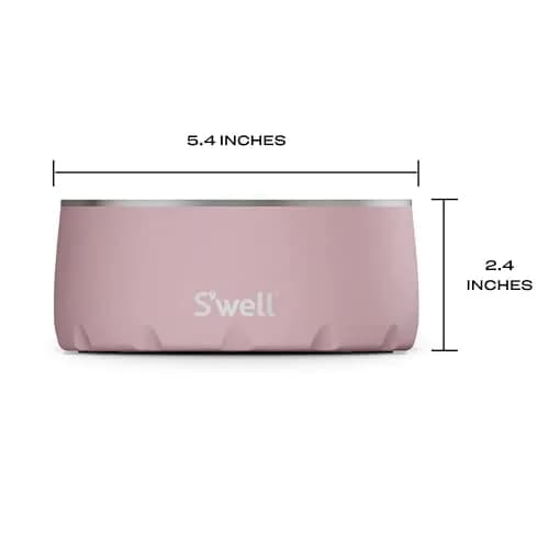 S'well Stainless Steel Pet Bowl 16oz (470ml) | Non-Slip Base for Dogs thumbnail 4