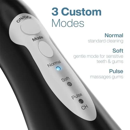 AquaSonic Aqua Flosser Cordless Rechargeable Water Flosser 500ml (16.9 Fl Oz) | Dentist Recommended for Deep Cleaning thumbnail 7