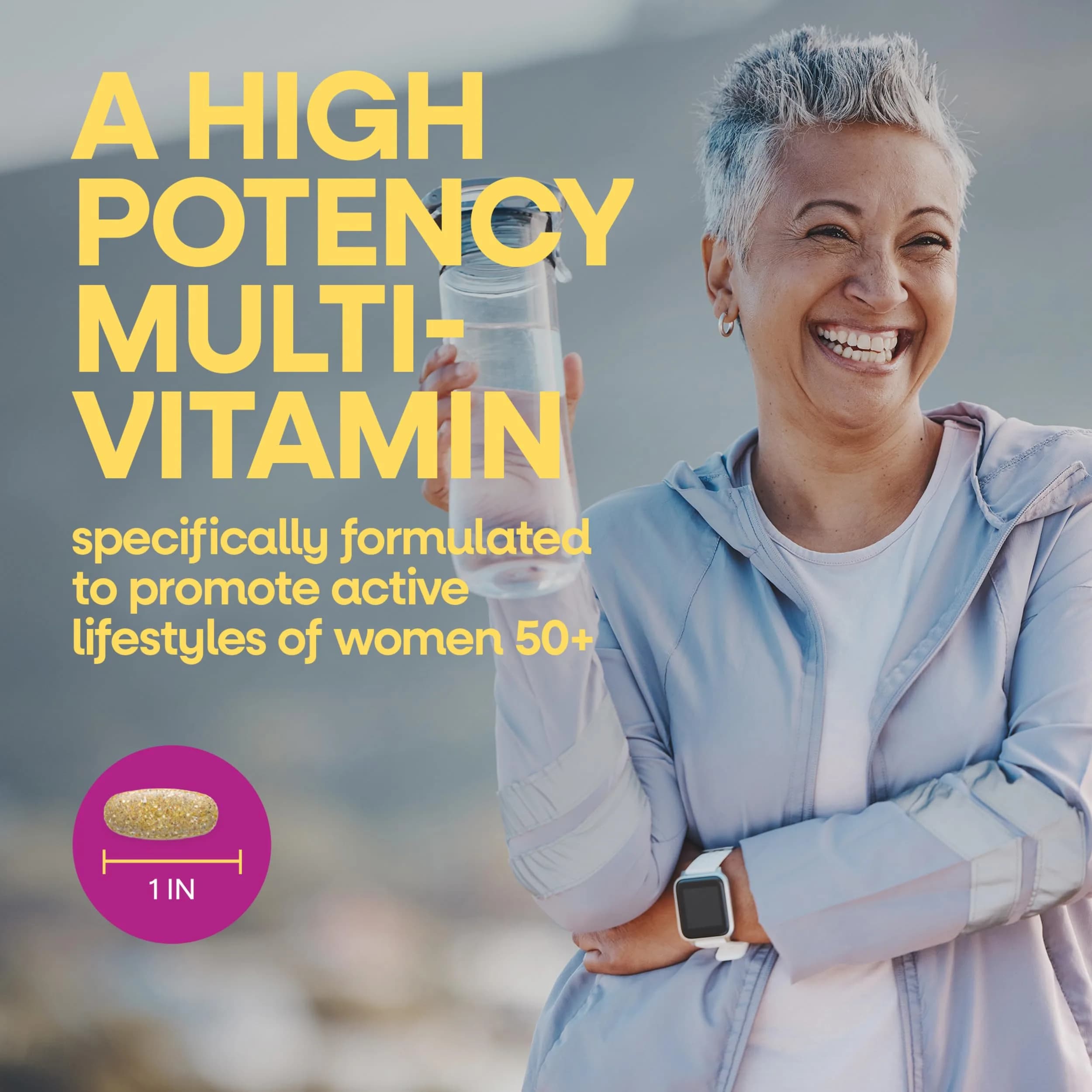Nature's Way Alive! Women's 50+ Ultra Potency Multivitamin 150 Count | Supports Heart, Brain, Bone & Immune Health - view 2