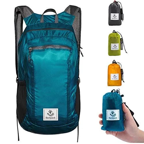 4Monster Water Resistant Backpack 32L | Ultra Lightweight & Packable for Travel & Outdoor (Blue, 32L) thumbnail 1