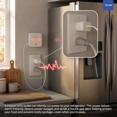 YoLink Smart Power Failure Alarm, YS7106 | Long-Range Wireless Power Outage Detection thumbnail 6