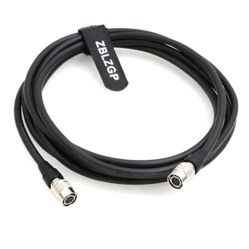 ZBLZGP Hirose 6-Pin Female to Female Cable 3m (10ft) | Industrial Basler CCD Camera Data Transfer thumbnail 1
