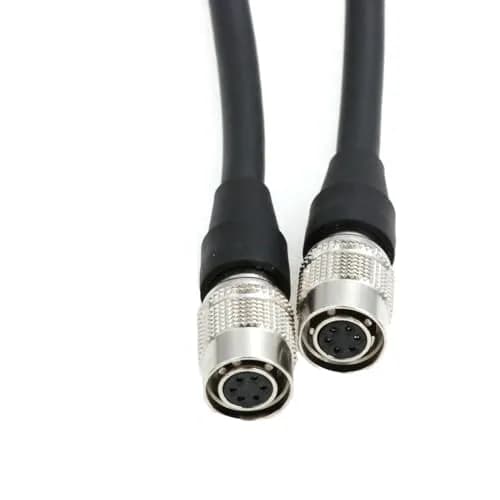 ZBLZGP Hirose 6-Pin Female to Female Cable 3m (10ft) | Industrial Basler CCD Camera Data Transfer thumbnail 2
