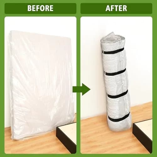King Mattress Vacuum Bag for Moving Storage | Compress & Protect Up to 14 Thick Mattress thumbnail 6