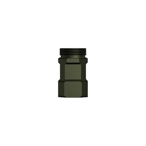 WUBEN Army Green Mini Flashlight Battery Extension Tube (4cm x 2.5cm / 1.57" x 0.98") | For 18650 Battery Flashlights thumbnail 1