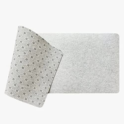 DAWNTREES Felt Desk Pad 90cm x 40cm (36" x 16") | Smooth Glide & Tabletop Protection thumbnail 3