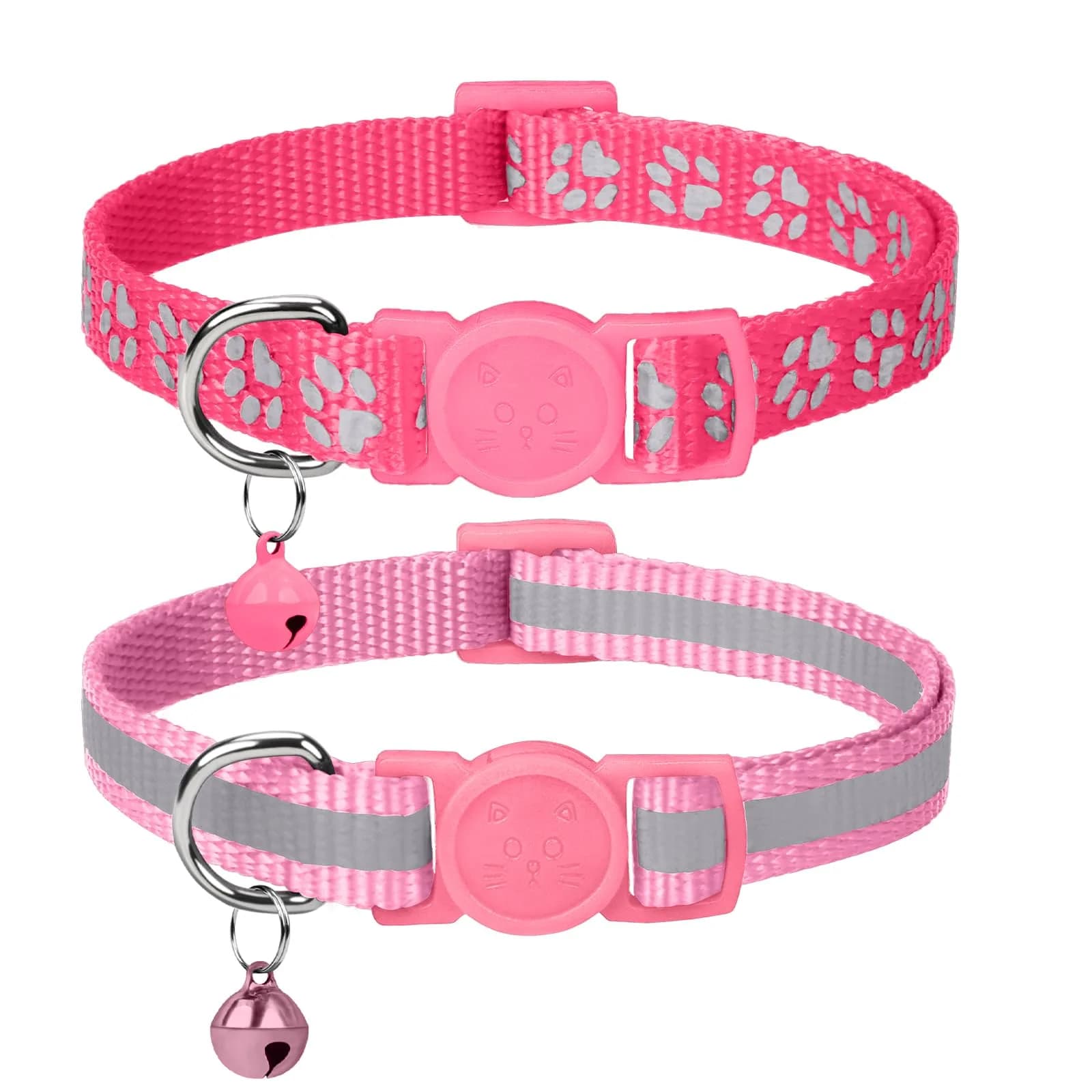 Taglory Reflective Cat Collar 6-8 in | Safety & Night Visibility (110 characters)