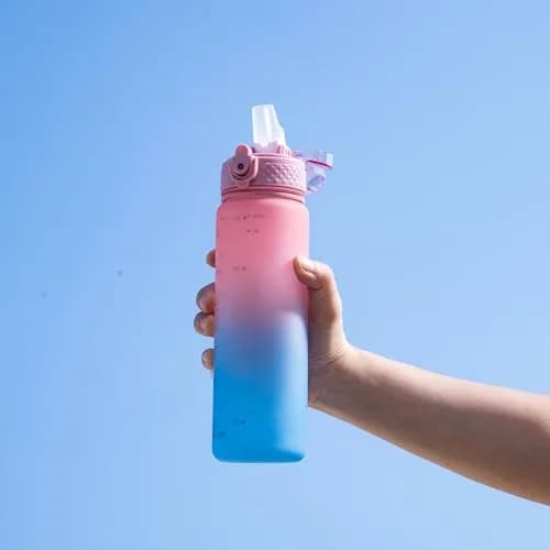 OLDLEY Kids Water Bottle for School 17 oz | BPA-Free Leak-proof Durable Tritan Plastic thumbnail 3