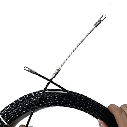 VGongTech 100ft Fish Tape Cable Puller Kit 30m (100ft) | Non-Conductive PET for Electrical Wiring thumbnail 2