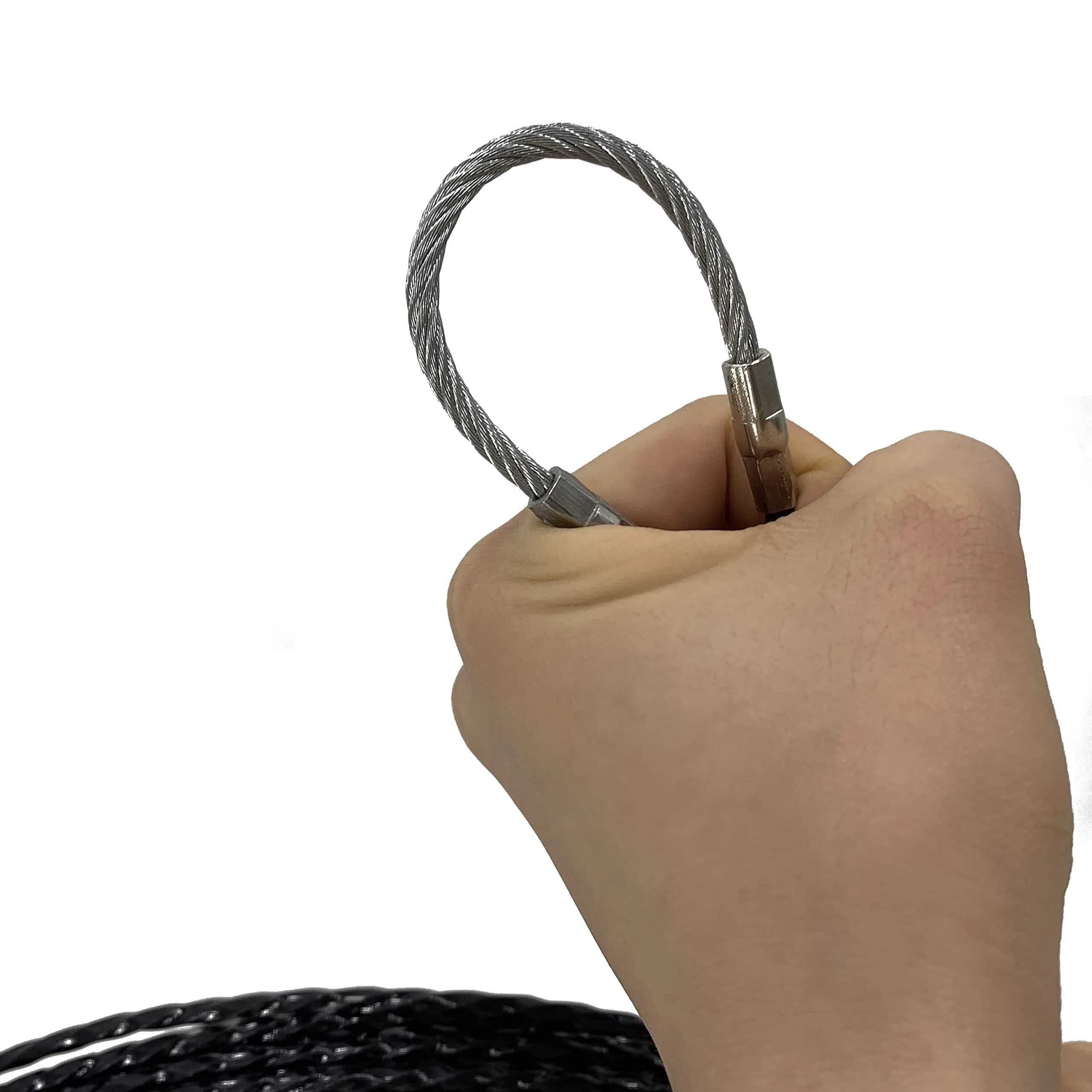 VGongTech 100ft Style D PET Fish Tape Cable Puller - 30m Non-Conductive Wire Guide - view 3