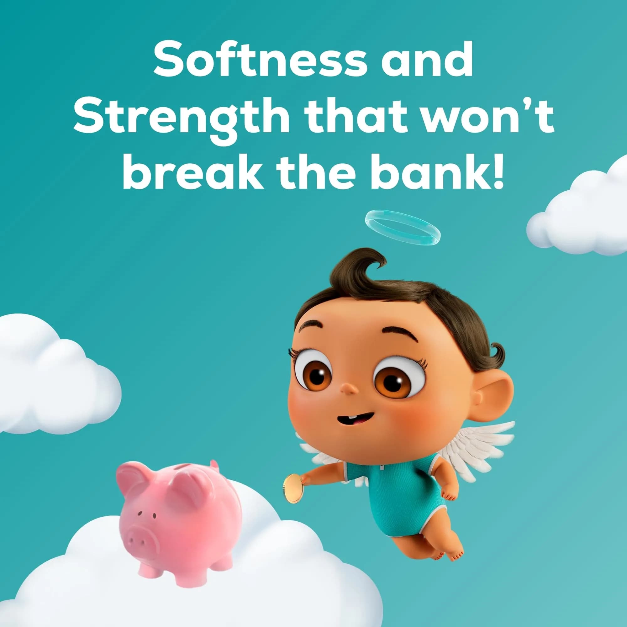 Angel Soft Toilet Paper Bulk Bathroom Tissue, 8 Mega Rolls (320 Sheets Each) | Soft, Strong, Septic Safe - view 5
