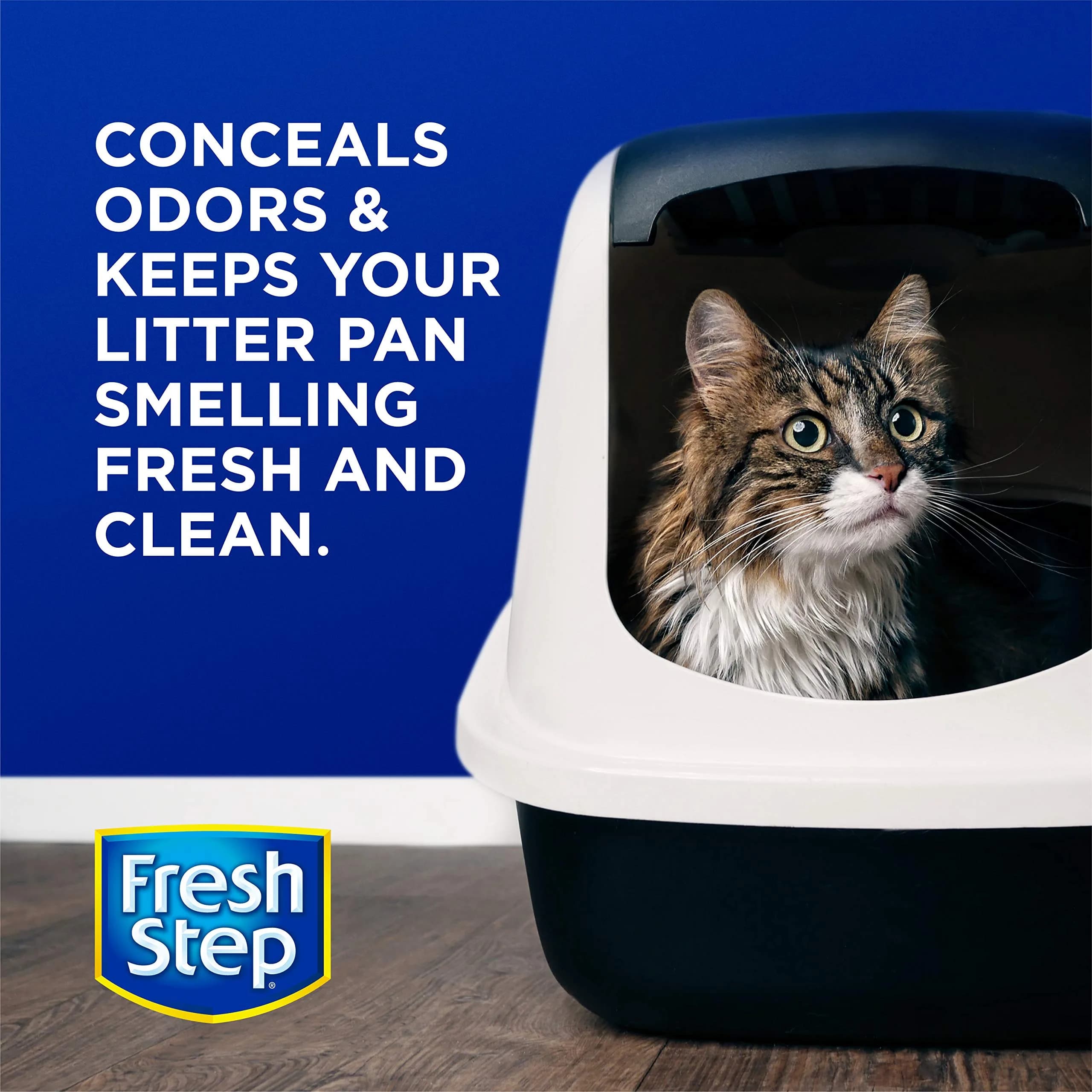 Fresh Step Cat Litter Crystals Deodorizer, Fresh Scent, 15 Ounce (Pack of 3) - view 4