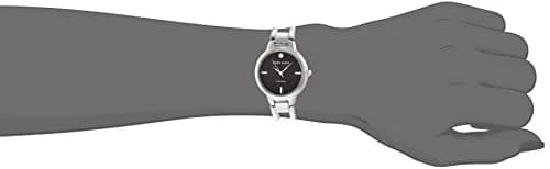 Anne Klein Women's Genuine Diamond Dial Bangle Watch 30mm | Black Sunray Dial with Diamond Accent thumbnail 5