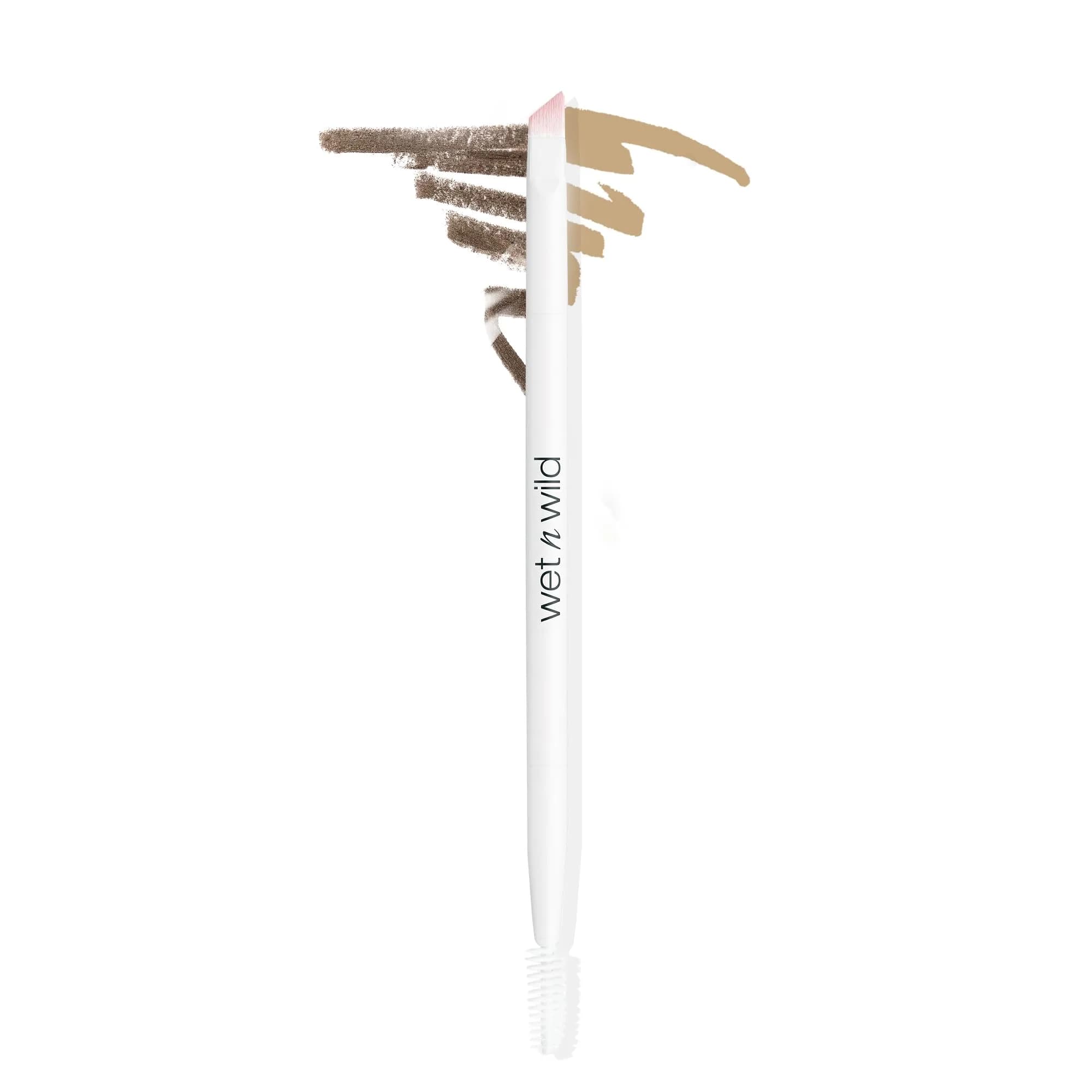 wet n wild New Brow & Liner Duo Brush | Dual-Ended Precision for Brows and Eyeliner - main product image