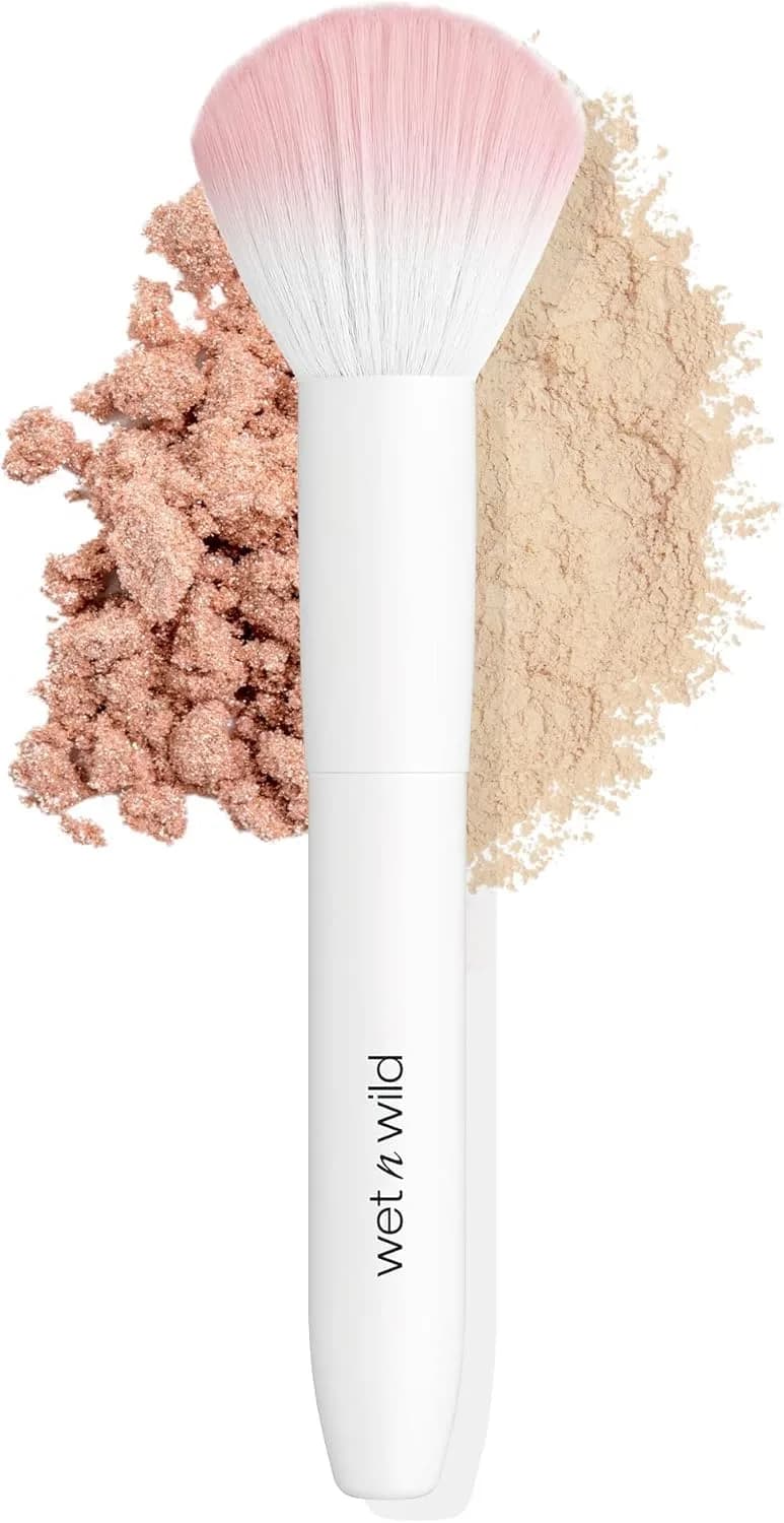 wet n wild New Powder Brush | Flawless Powder Application, Vegan Polymax Fibers, Comfortable Grip - main product image