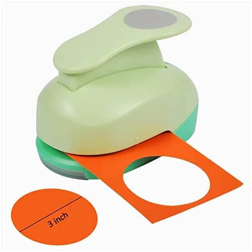 UCEC 3 Inch XL Circle Paper Punch | Cuts 120-250gsm Cardstock for Crafts thumbnail 1
