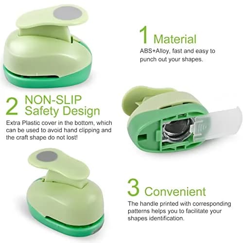 UCEC 3 Inch XL Circle Paper Punch | Cuts 120-250gsm Cardstock for Crafts thumbnail 6