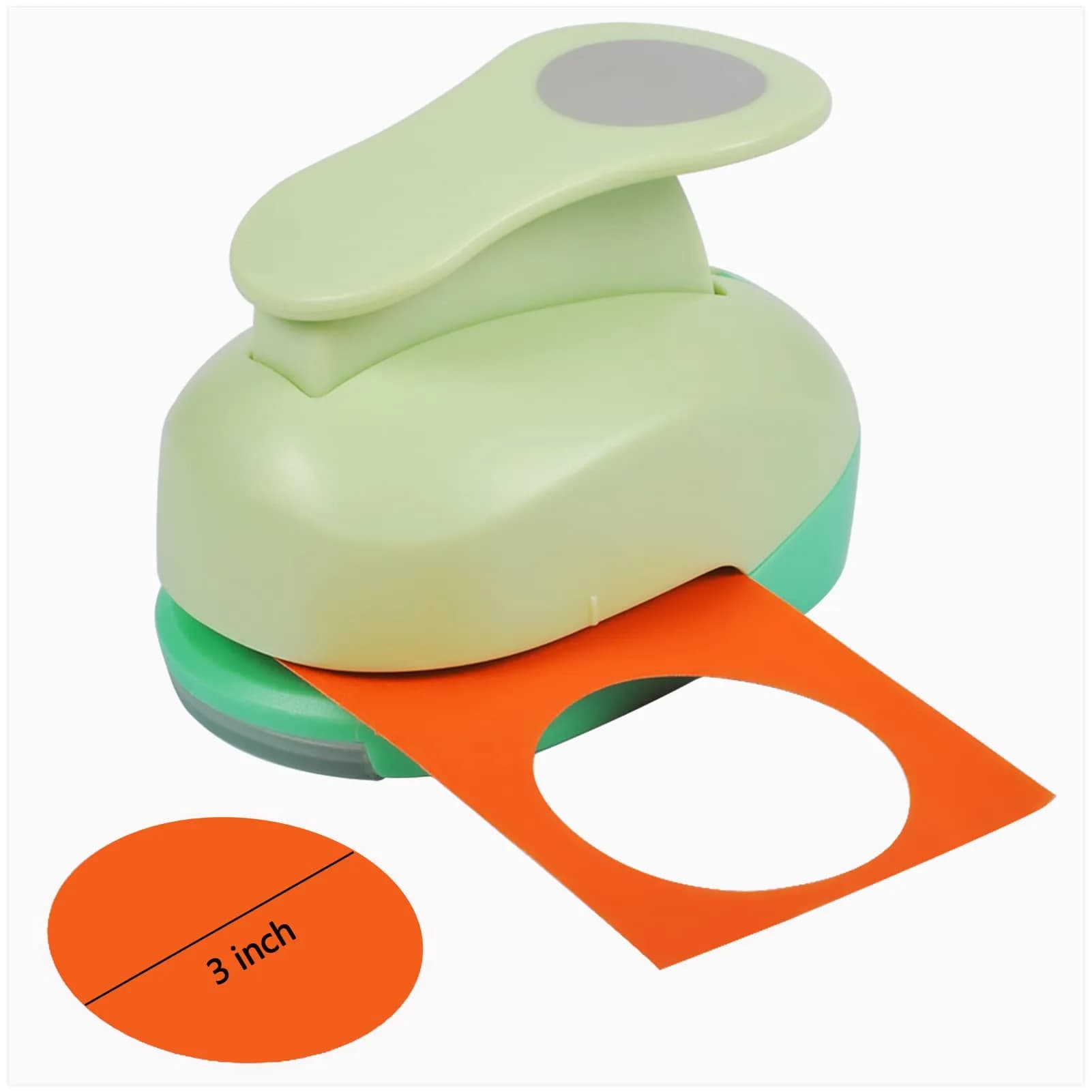 UCEC 1.5 Inch Circle Hole Punch | Perfect for Crafting & Scrapbooking — Circle / 3 Inch
