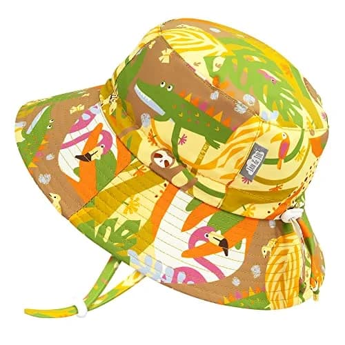 JAN & JUL Kids' Quick Dry Beach Bucket Sun-Hat 6-24 Months | Adjustable, UPF 50+ for Active Kids thumbnail 1