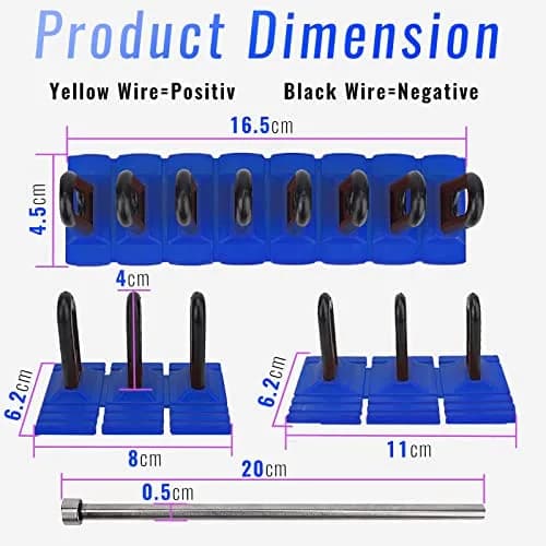 HiYi Car Dent Repair Tool Kit with Dent Lifter & Glue Tabs | 10-Piece Set thumbnail 4