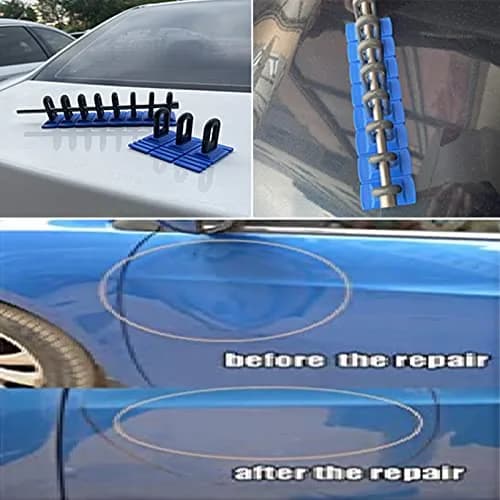 HiYi Car Dent Repair Tool Kit with Dent Lifter & Glue Tabs | 10-Piece Set thumbnail 5