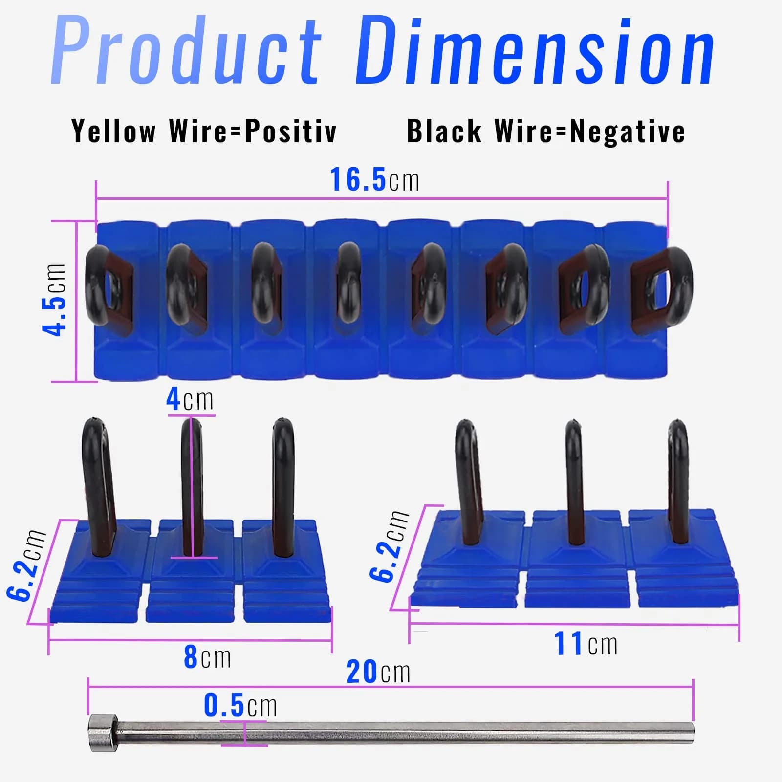 HiYi Car Dent Repair Tool Kit with Dent Lifter & Glue Tabs | 10-Piece Set - view 4