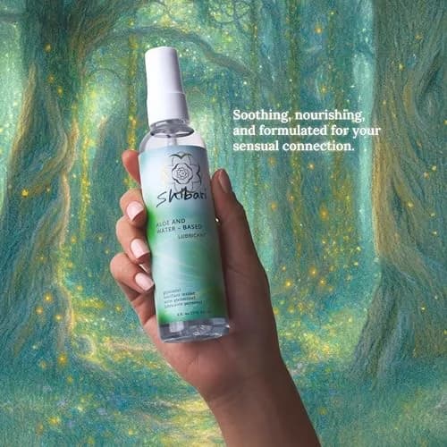 SHIBARI Premium Aloe Water-Based Personal Lubricant 118ml (4 Fl Oz) | Organic Aloe, Hypoallergenic, Condom-Safe thumbnail 3