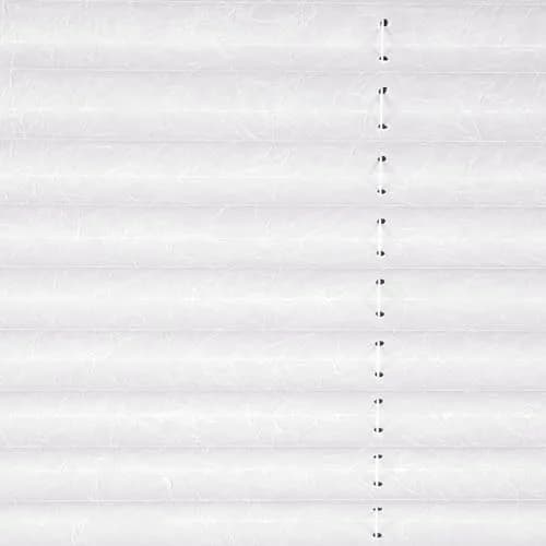 Calyx Interiors Pleated Fabric Window Shades, 40" W x 60" H, White | Cordless Light Filtering Window Shade thumbnail 5