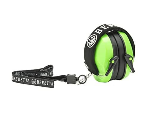 Beretta Safety Pro Earmuff Lime Green | 25dB Noise Reduction Rating thumbnail 2