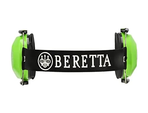 Beretta Safety Pro Earmuff Lime Green | 25dB Noise Reduction Rating thumbnail 3