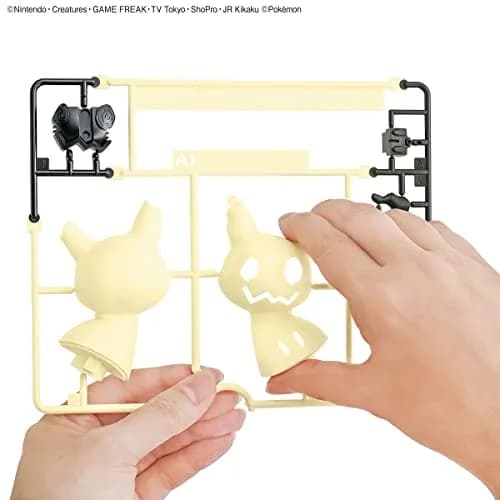 Bandai Hobby Pokémon Mimikyu Model Kit 9.4 cm (3.7 Inch) | Snap-Together Fun for All Ages thumbnail 7