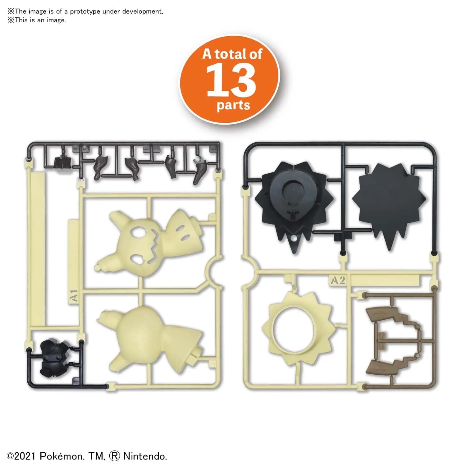 Bandai Hobby Pokémon Mimikyu Model Kit 9.4 cm (3.7 Inch) | Snap-Together Fun for All Ages - view 3
